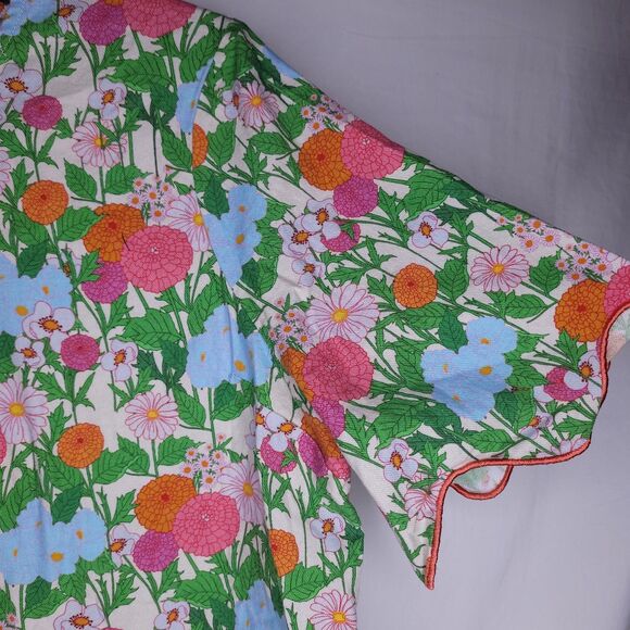 Floral Green Blouse - Picture 4 of 11